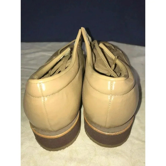 P. W. Minor Orthopedic Brown Lace Up Wedge Heels 5 B Medium Comfort Shoes (d) - Picture 3 of 8